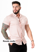 Camisa Chalis Rosado Medio