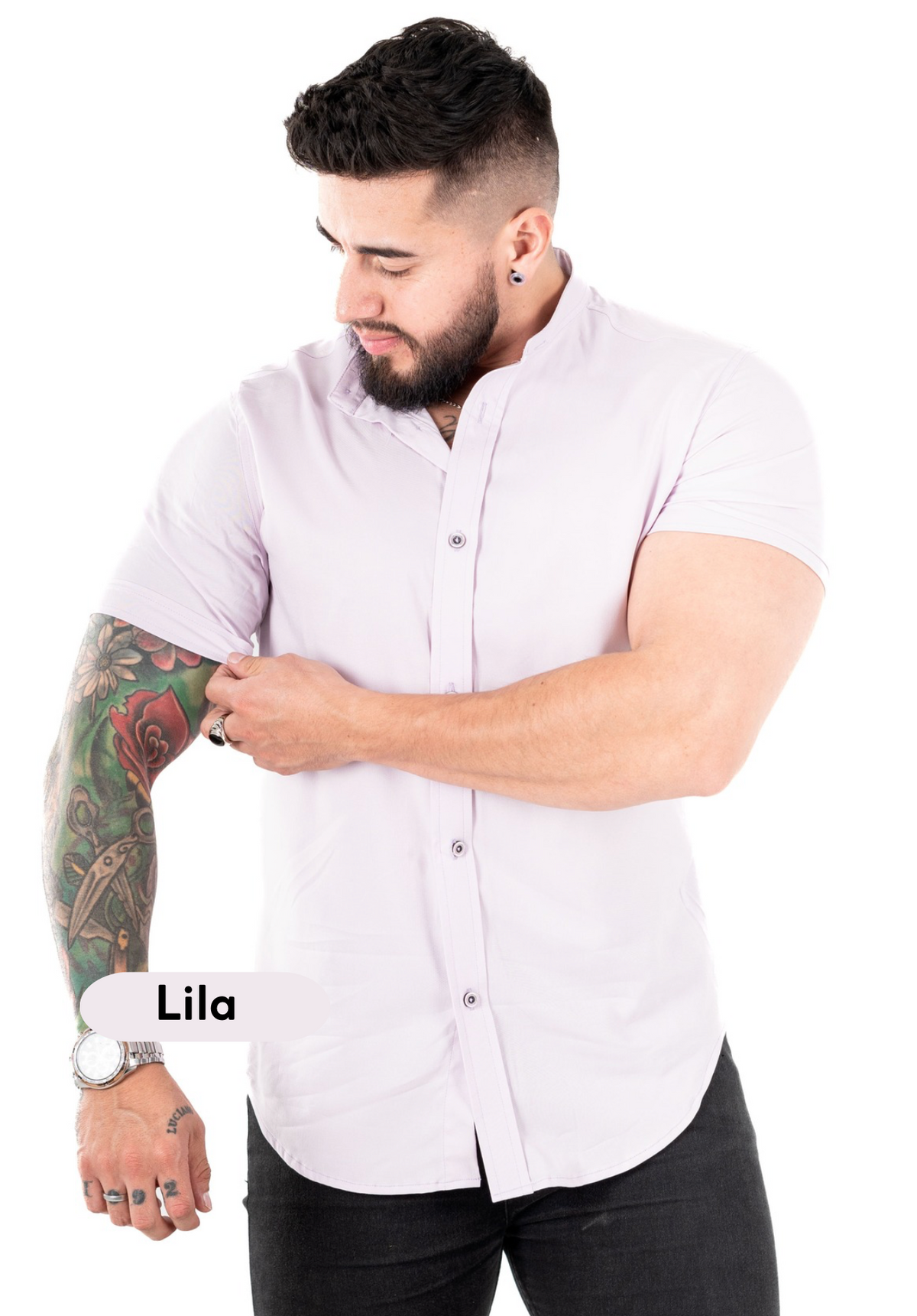 Camisa Chalis Lila