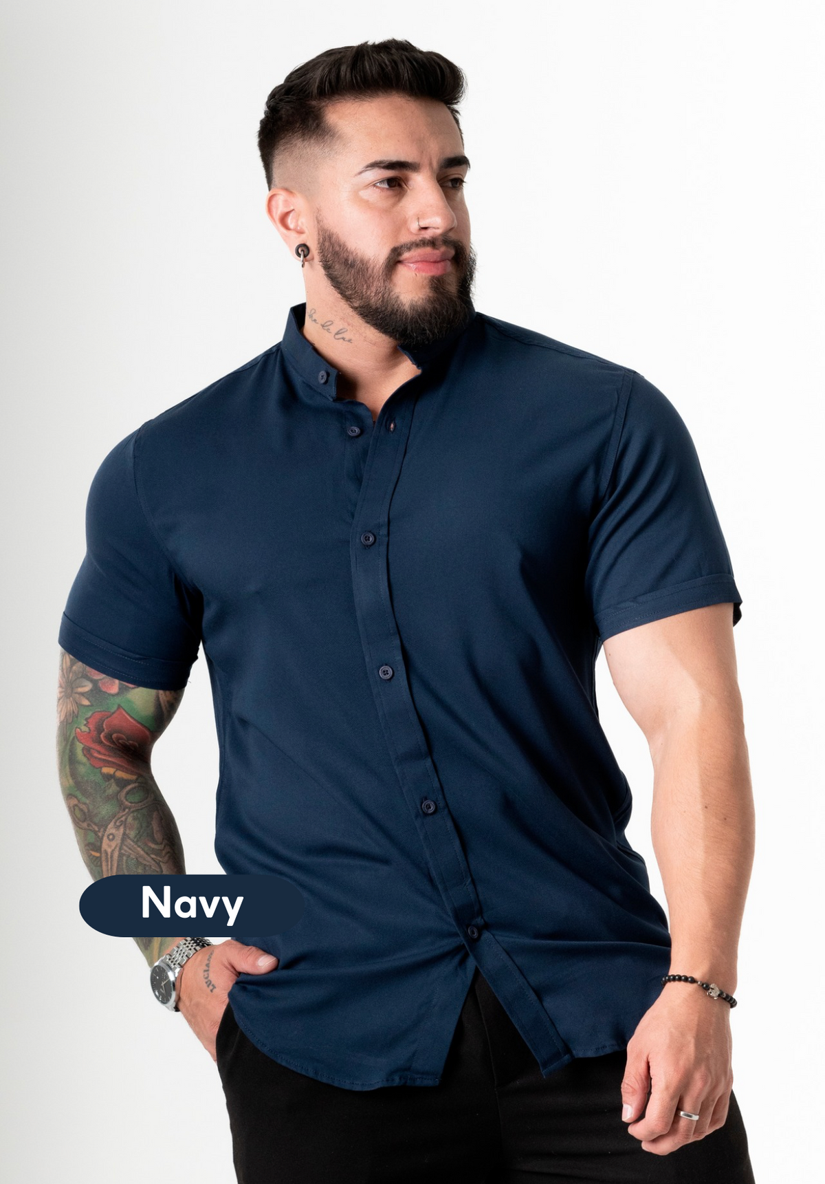 Camisa Chalis Navy