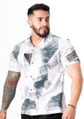 Camisa Box fit Estampado Multiverso