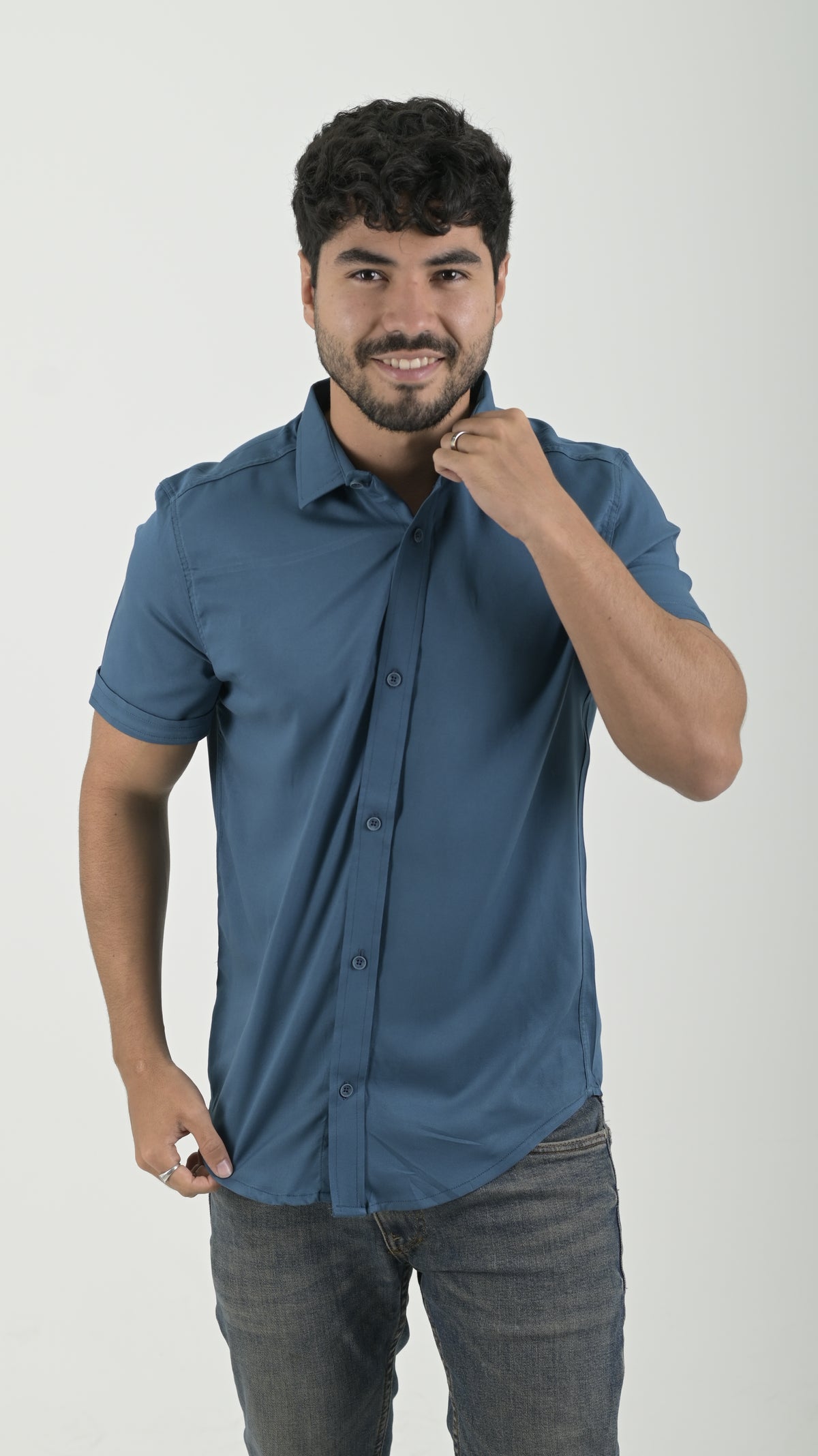 Camisa chalis Cuello clásico