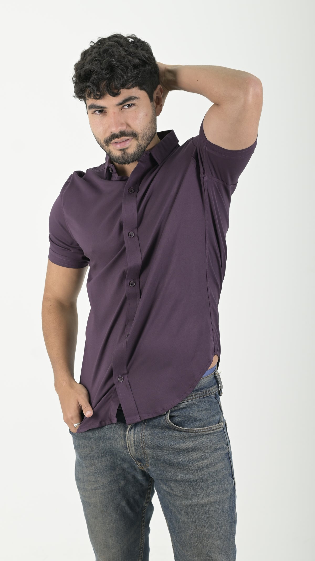 Camisa chalis Cuello clásico