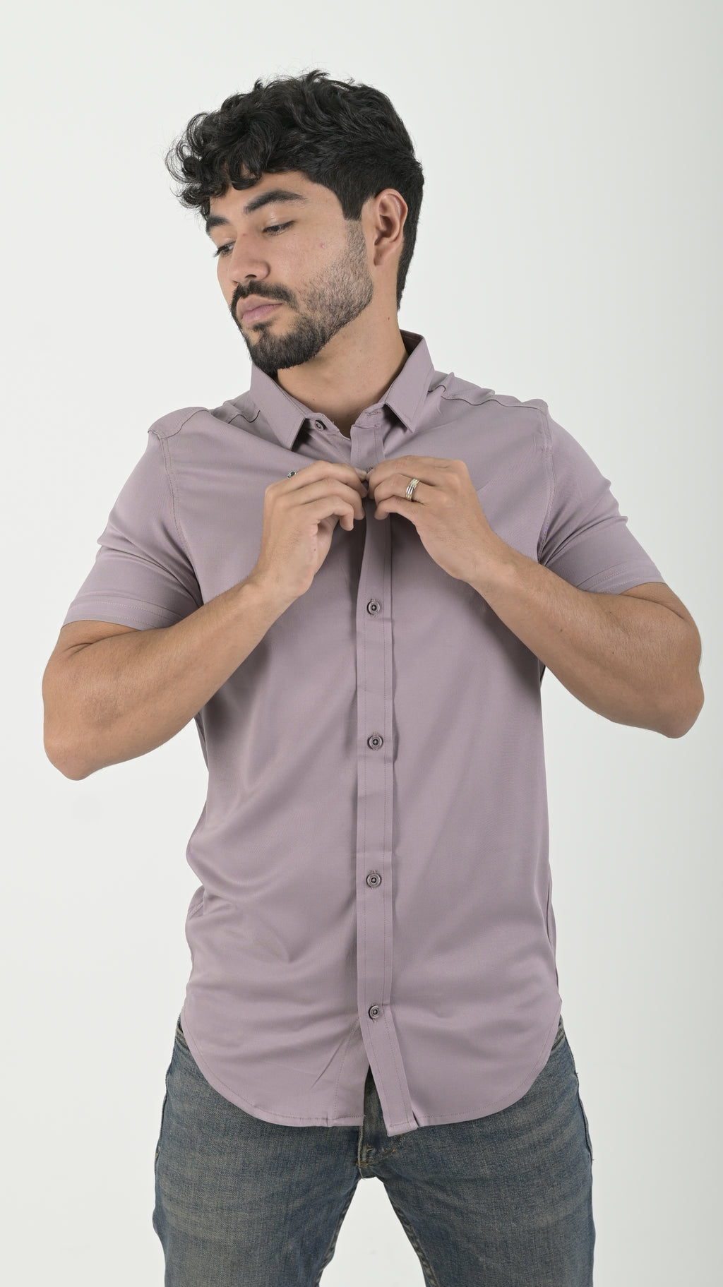 Camisa chalis Cuello clásico
