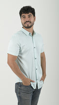 Camisa Chalis cuello Clasico Menta fresc
