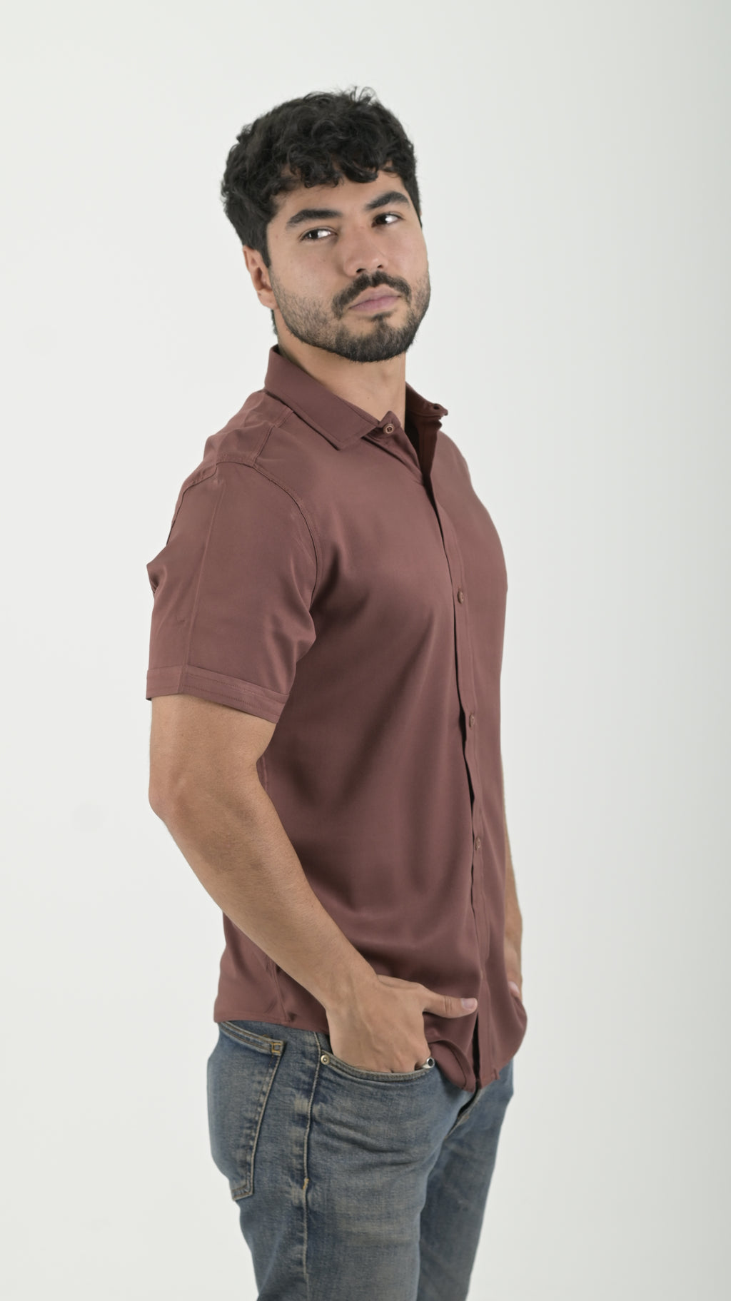 Camisa chalis Cuello clásico
