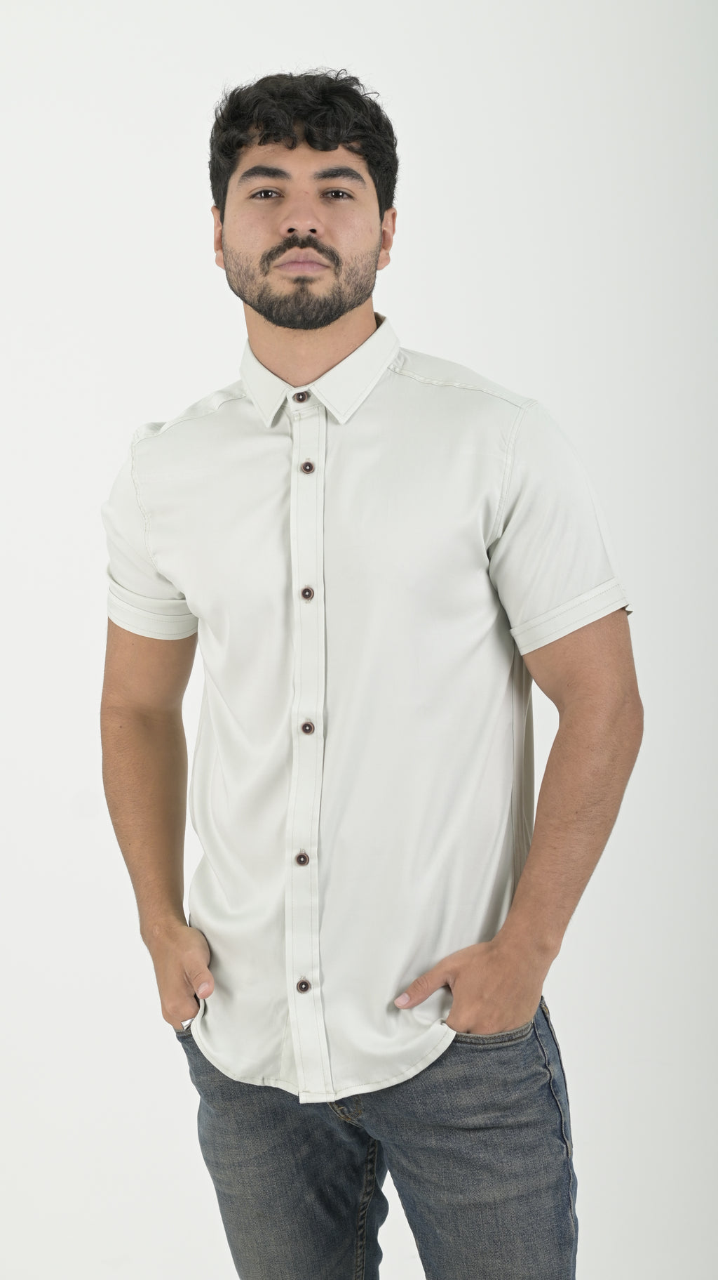 Camisa chalis Cuello clásico