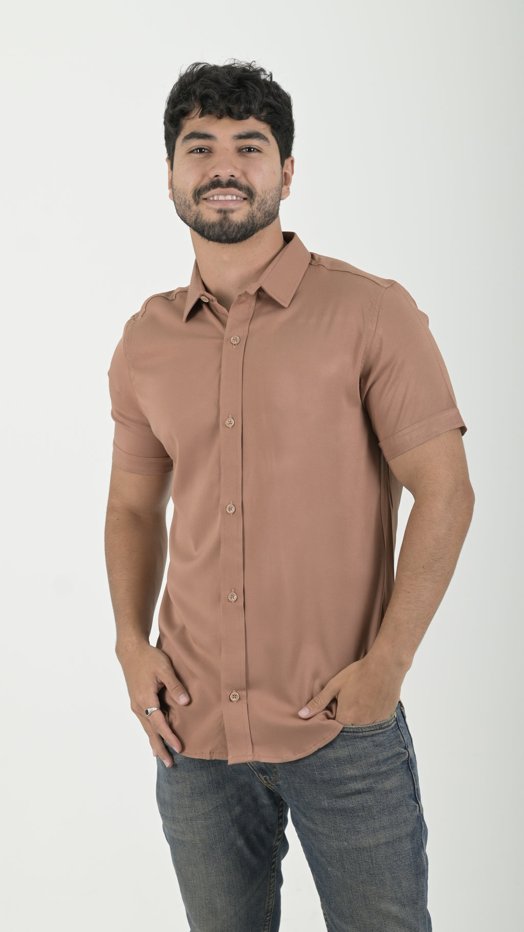 Camisa chalis Cuello clásico