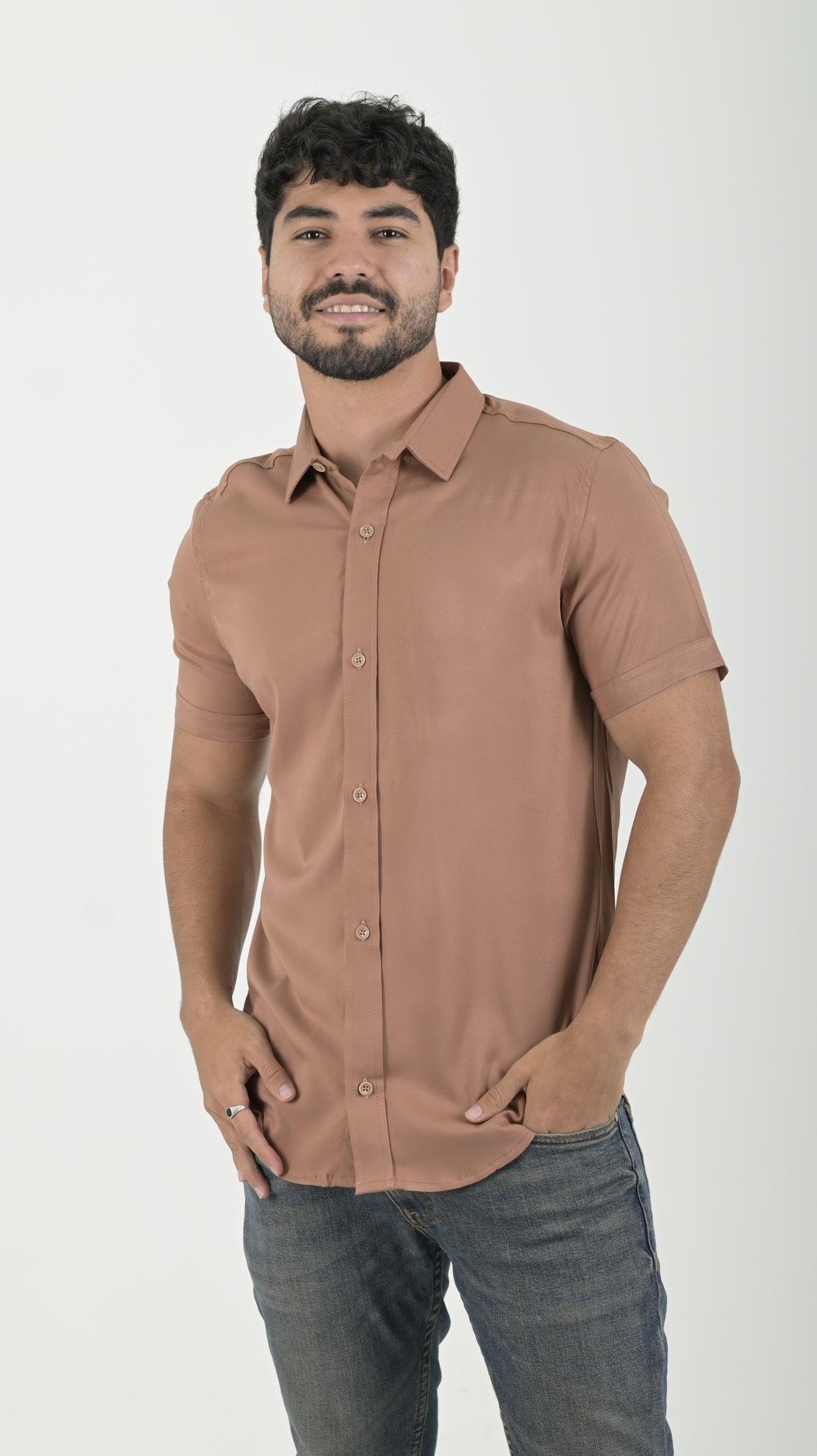 Camisa chalis Cuello clásico