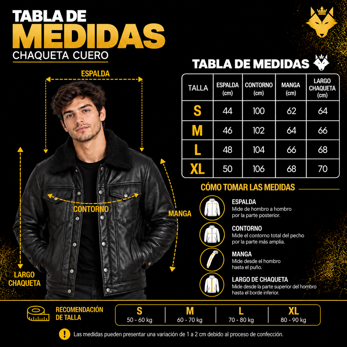CHAQUETA LEÑADORA TIPO LEVI’S – OVEJERA