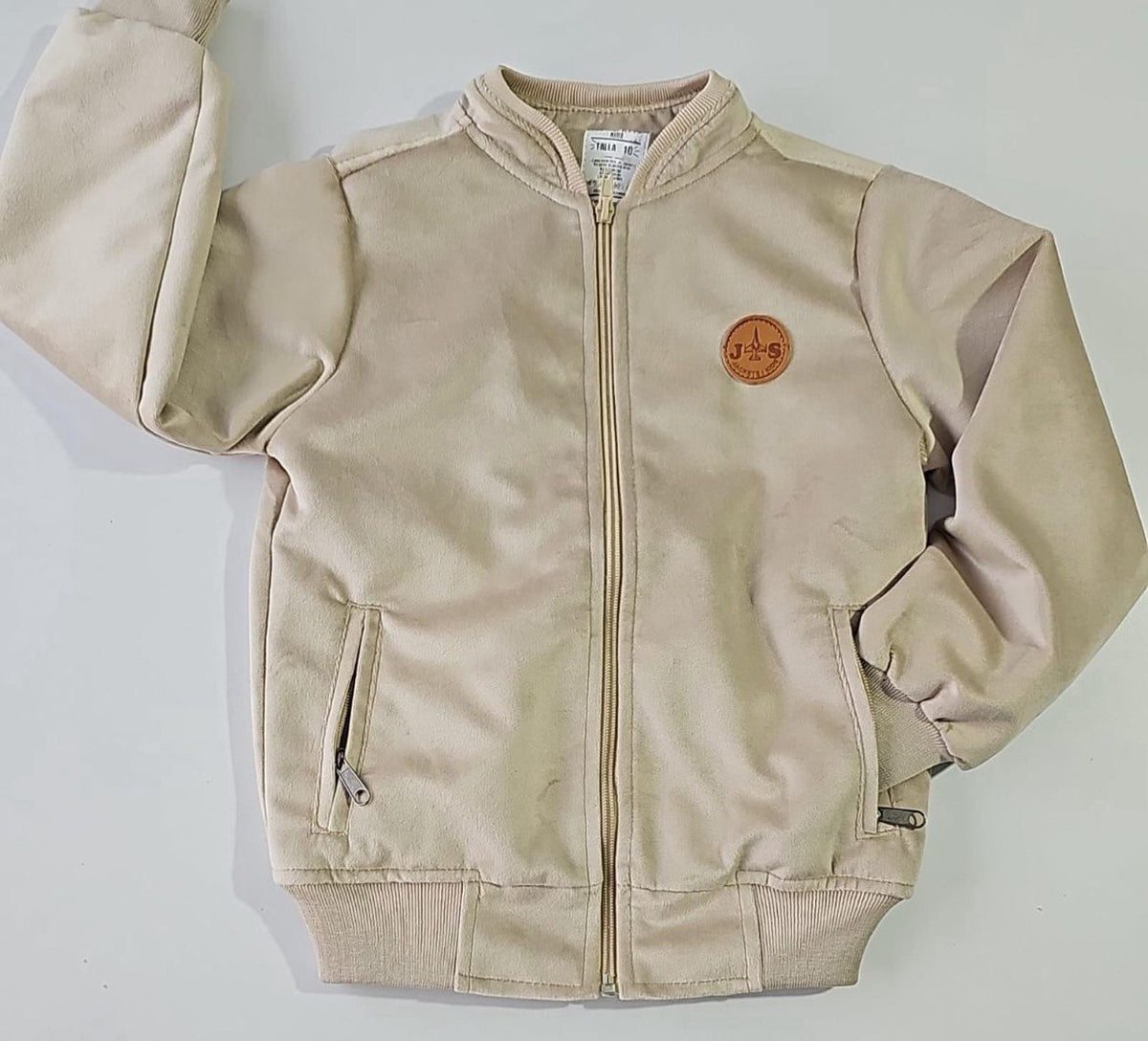 Chaqueta clásica gamuza niño T36-1
