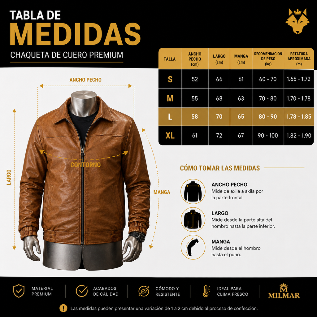 Chaqueta Oversize de Hombre- Wolf Urban