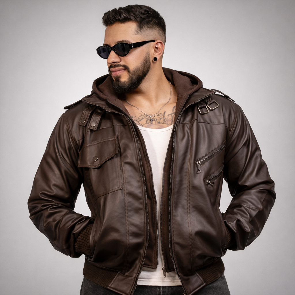 CHAQUETA RUST MOTERA- IMPORTADA