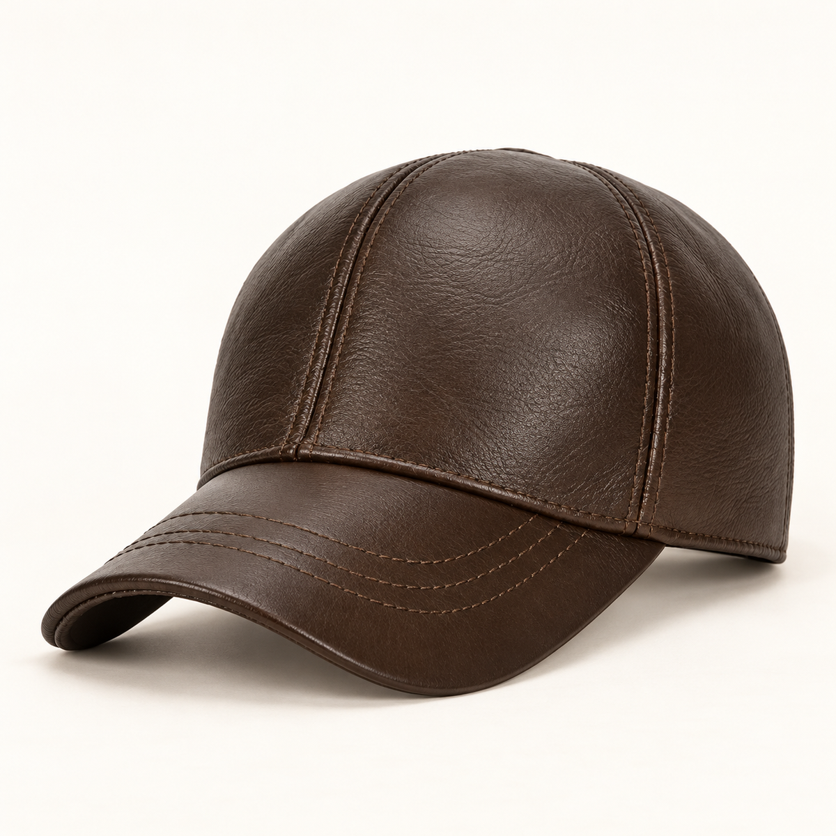 Gorra Cuero 100% Cachucha Ajustable