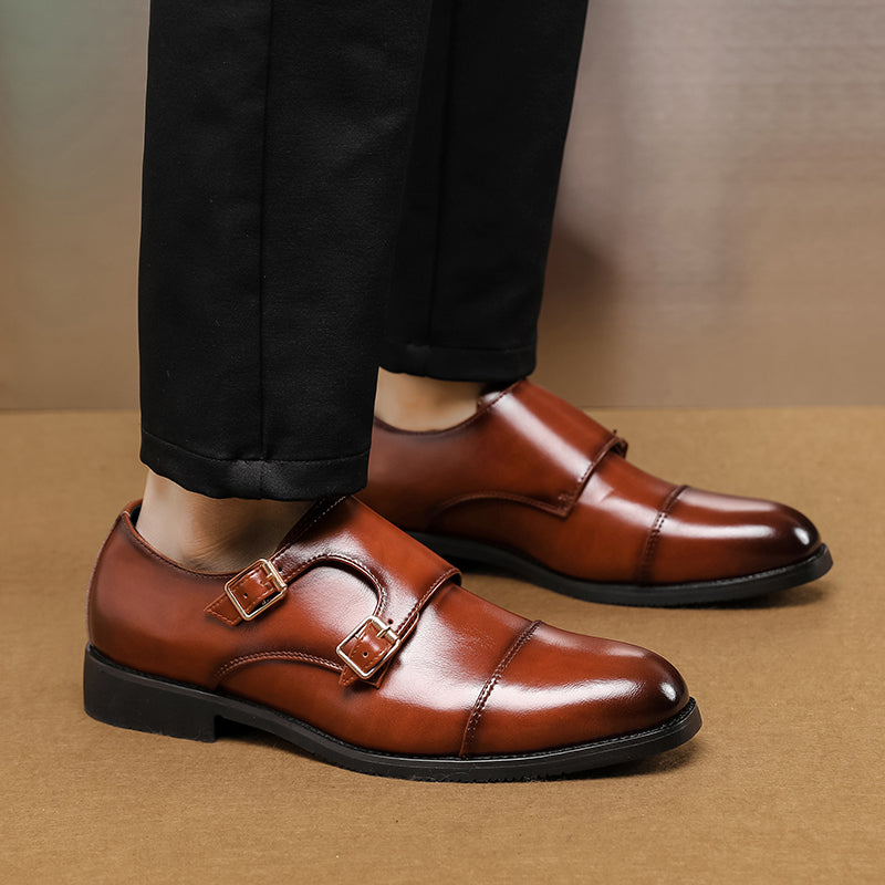 Imperium Monk™ – Zapato De Cuero Ortopéd
