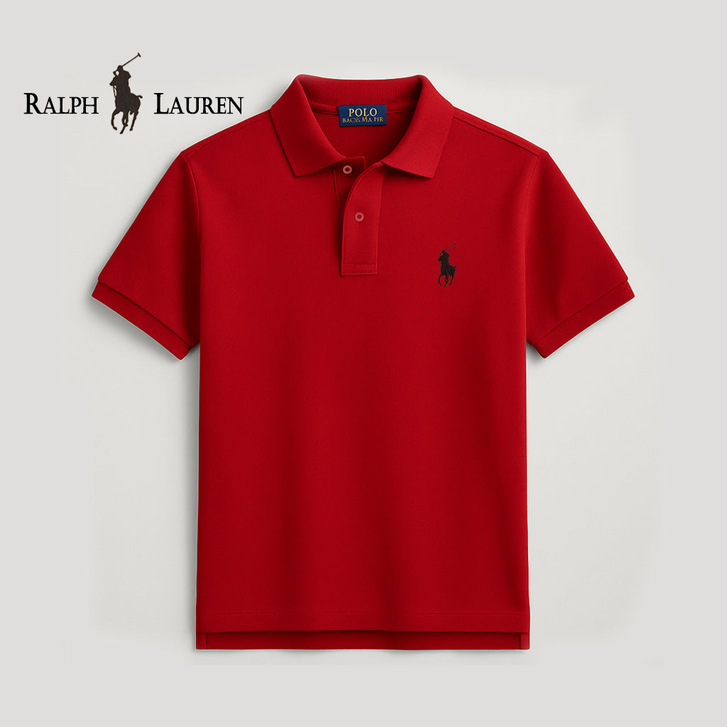 POLO RALPH MANGA CORTA